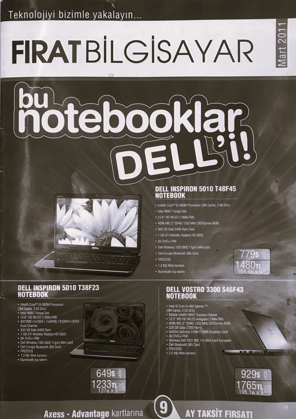2010 -2011  Yılı Katalog Dergimiz