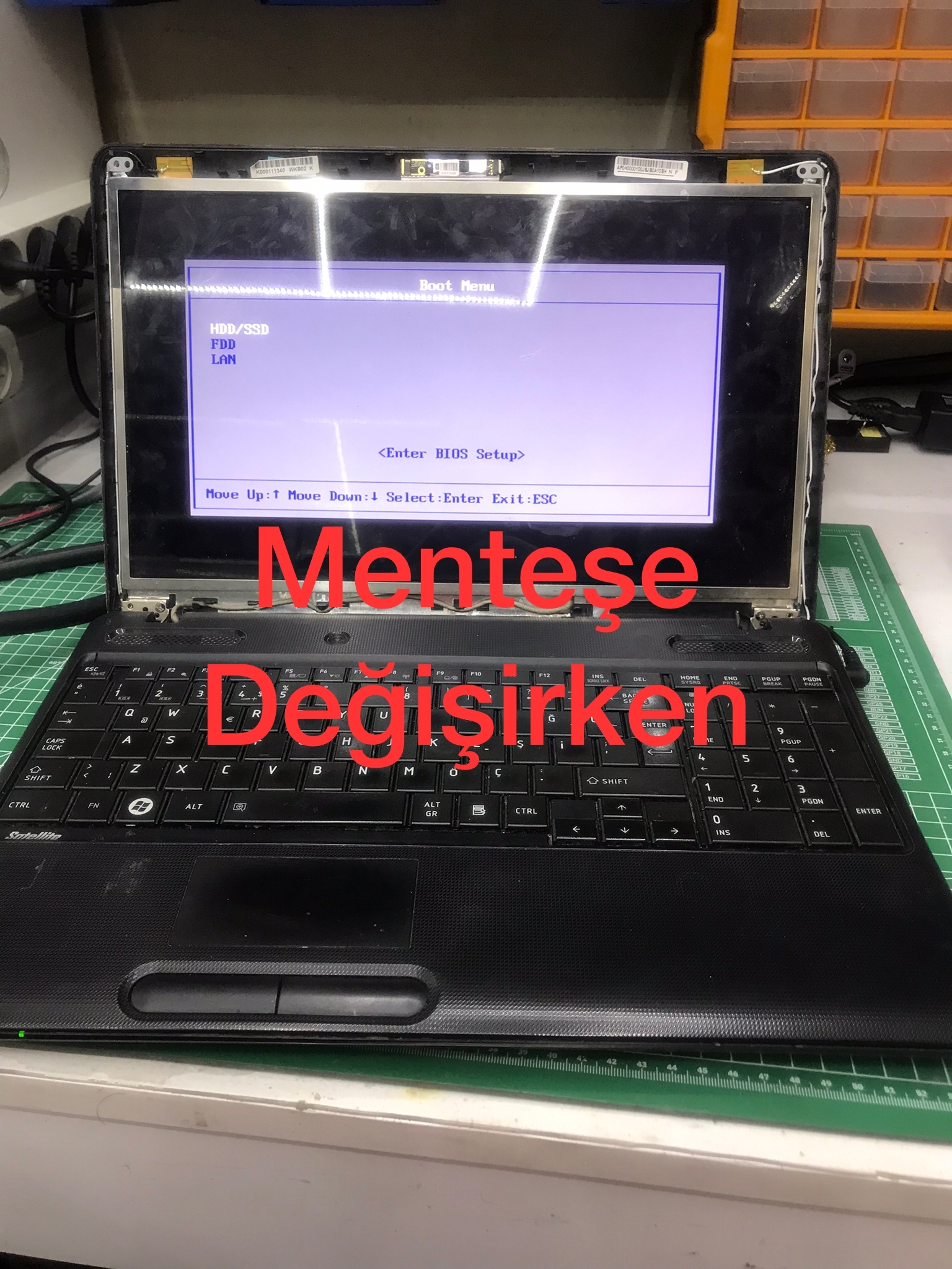 Ersin Gross Market'in Notebook Onarımı