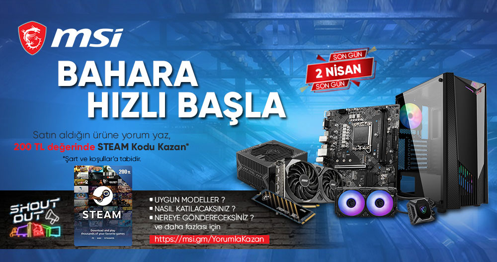 Bahara MSI Başla Kampanya 