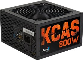 AEROCOOL KCAS PLUS 800W 80+ BRONZE 12CM FAN GUC KAYNAGI (AE-KCASP800)