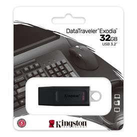 32 GB USB3.2 KINGSTON DATA TRAVELER EXODIA SIYAH/BEYAZ (DTX/32GB)