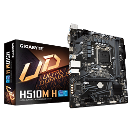 GIGABYTE H510M H 1200P DDR4 SES GLAN HDMI/VGA SATA3 USB3.2 mATX