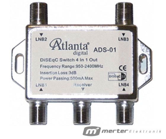 ATLANTA 4X1 DISEQC (ADS01)